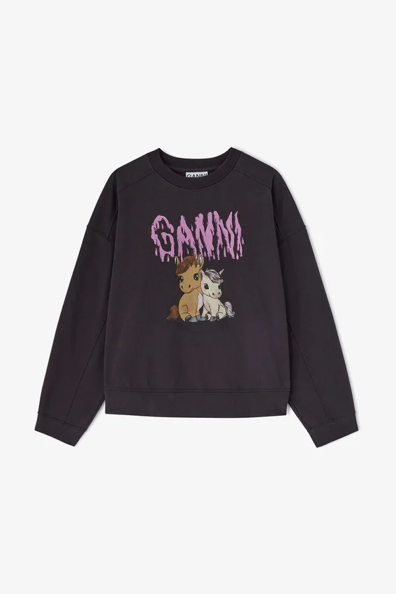 Grey Isoli Jersey Sweatshirt Grey Isoli Jersey Sweatshirt