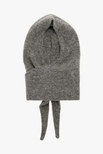 Grey Soft Wool Balaclava Grey Soft Wool Balaclava