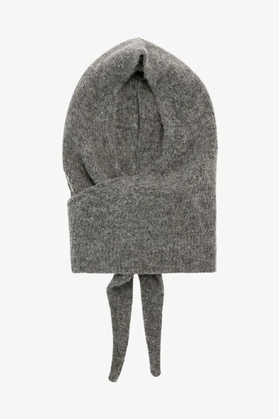 Grey Soft Wool Balaclava Grey Soft Wool Balaclava