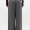 Grey Stripe Cross-over Pants Grey Stripe Cross-over Pants