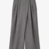 Grey Stripe Cross-over Pants Grey Stripe Cross-over Pants
