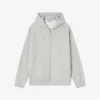 Grey Teddy Zip Hoodie