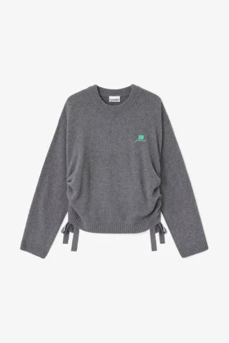 Grey Wool Mix Sweater