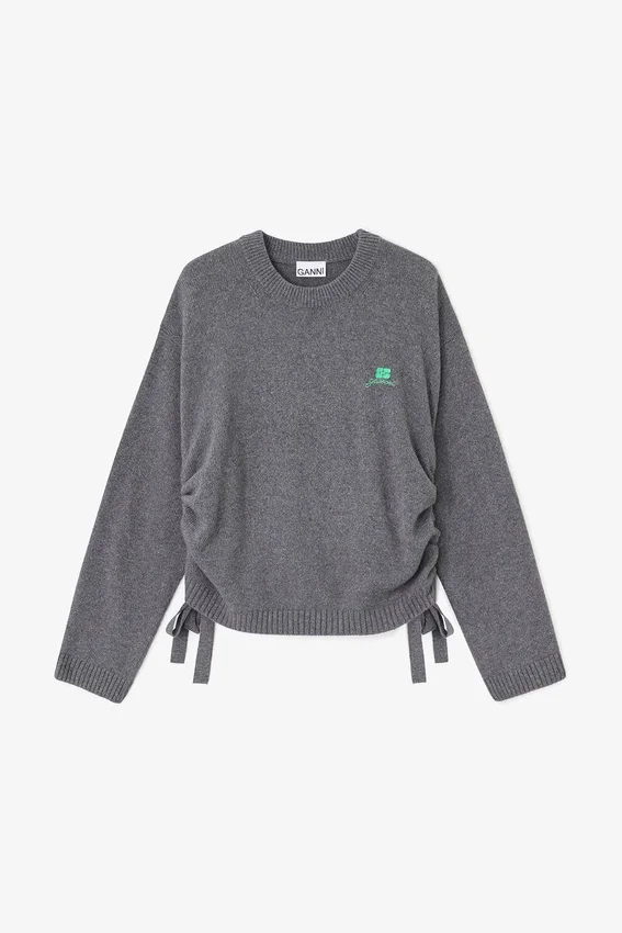 Grey Wool Mix Sweater Grey Wool Mix Sweater
