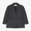 Grey Wool Suiting Blazer Grey Wool Suiting Blazer