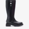 High Boots in Black Oleatex High Boots in Black Oleatex