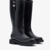 High Boots in Black Oleatex High Boots in Black Oleatex