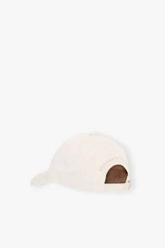 Ivory Canvas Cap