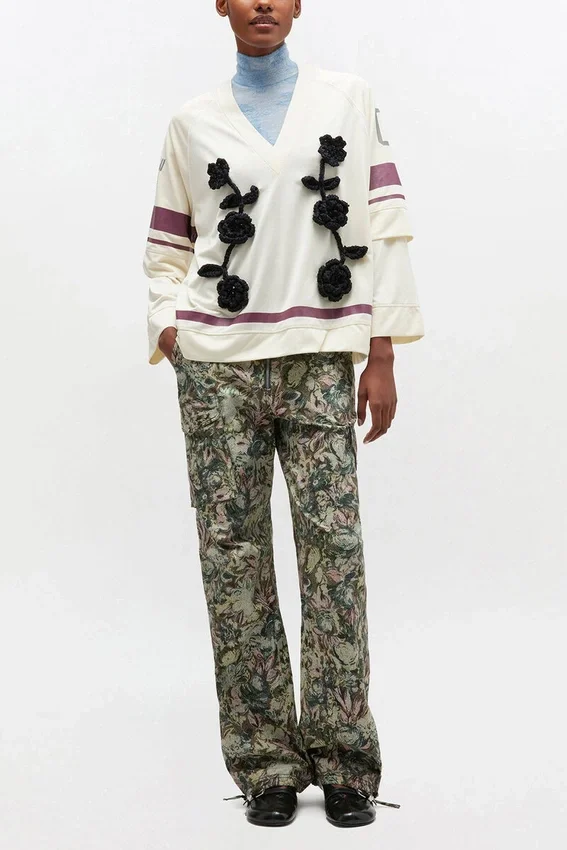 Ivory GANNI League Long-sleeve Ivory GANNI League Long-sleeve