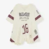 Ivory GANNI League Oversized Mini Dress