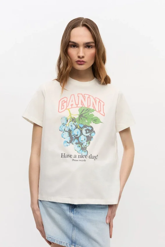 Ivory Grapes Print T-shirt Ivory Grapes Print T-shirt