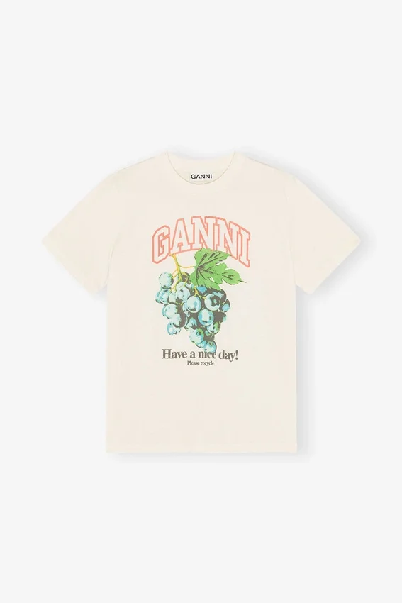 Ivory Grapes Print T-shirt Ivory Grapes Print T-shirt