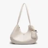 Ivory Medium Hobo Bag