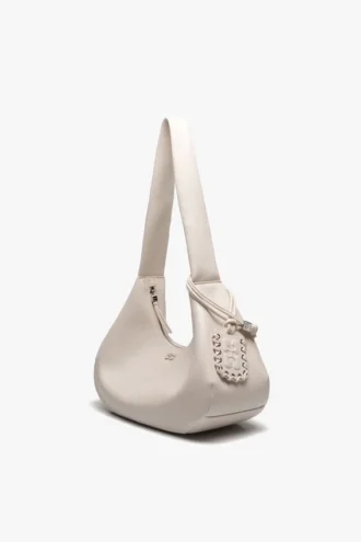 Ivory Medium Hobo Bag
