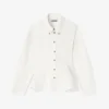 Ivory Peplum Shirt