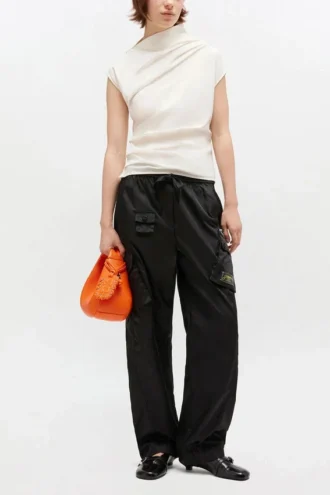 Ivory Ruched Top