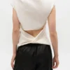 Ivory Ruched Top