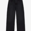 Izey Jeans in Black Rigid Denim