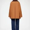 Jacket in Brown Twill
