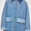 Jacket in Patchwork Denim Jacket in Patchwork Denim