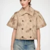 Jacket in Printed Cotton