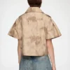 Jacket in Printed Cotton