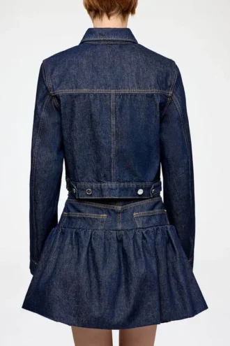 Jacket in Rinse Denim