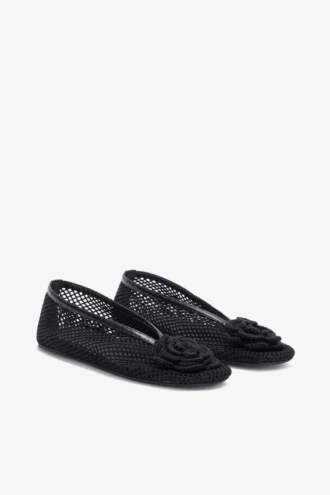 Jenny Ballerina in Black Mesh