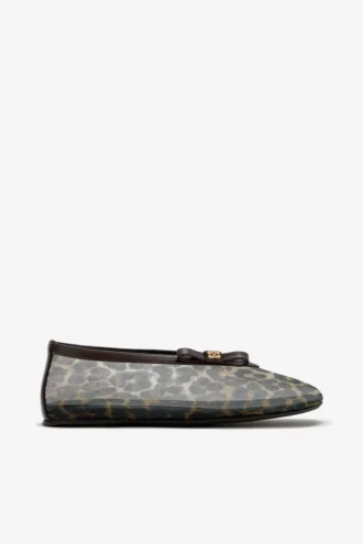 Jenny Ballerina in Leopard Mesh