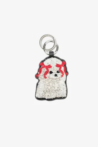 Joy Dog Bow Keyring