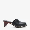 June Sabot Mule in Black