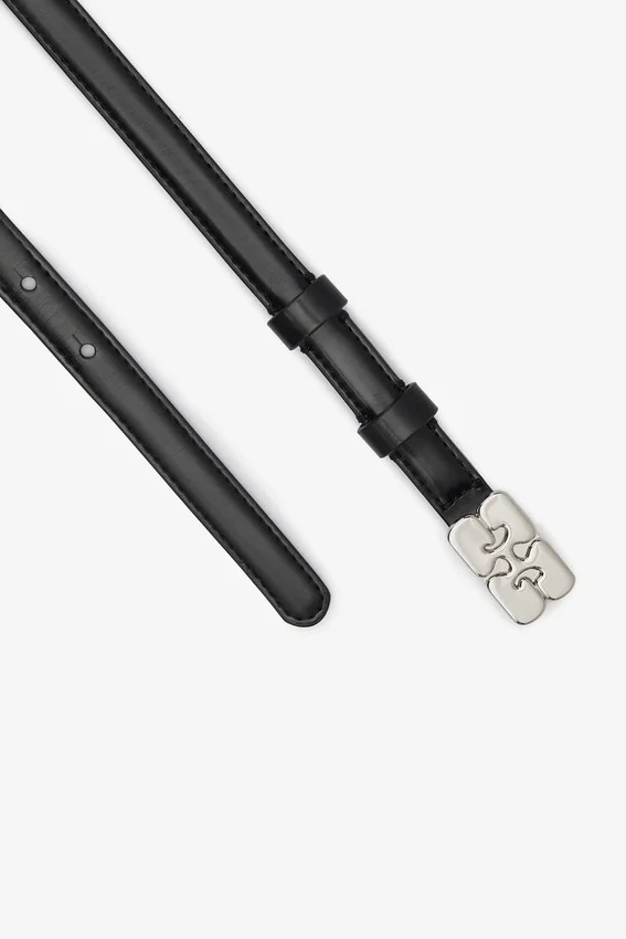 Kat Belt Small in Black Patent Kat Belt Small in Black Patent