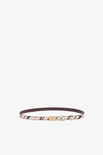 Kat Belt Small in Zebra