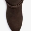 Kat High Boot in Brown Suede