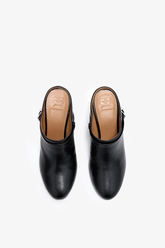 Kat Slim Mule in Black Kat Slim Mule in Black