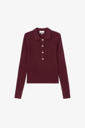 Knitted Polo Shirt