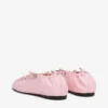 Lace-Up Ballerinas in Rose Lace-Up Ballerinas in Rose