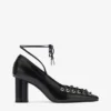 Lace Up Butterfly High Pump in Black Lace Up Butterfly High Pump in Black