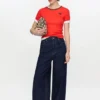 Lari Jeans in Dark Rinse Denim Lari Jeans in Dark Rinse Denim