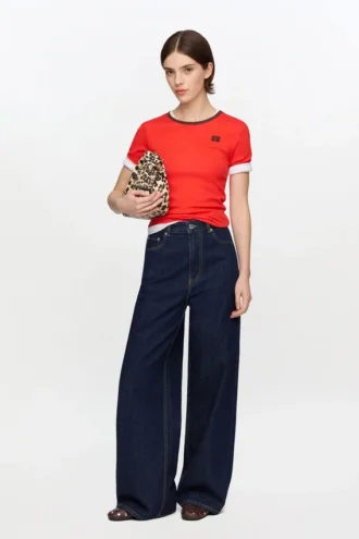 Lari Jeans in Dark Rinse Denim