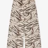 Lari Wide Jeans in Zebra Denim Lari Wide Jeans in Zebra Denim