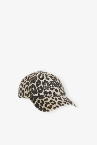 Leopard Canvas Cap