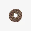 Leopard Cotton Scrunchie