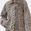 Leopard Denim Jacket Leopard Denim Jacket