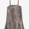 Leopard Foil Dress