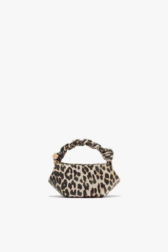 Leopard Grained Mini Bou Bag Leopard Grained Mini Bou Bag