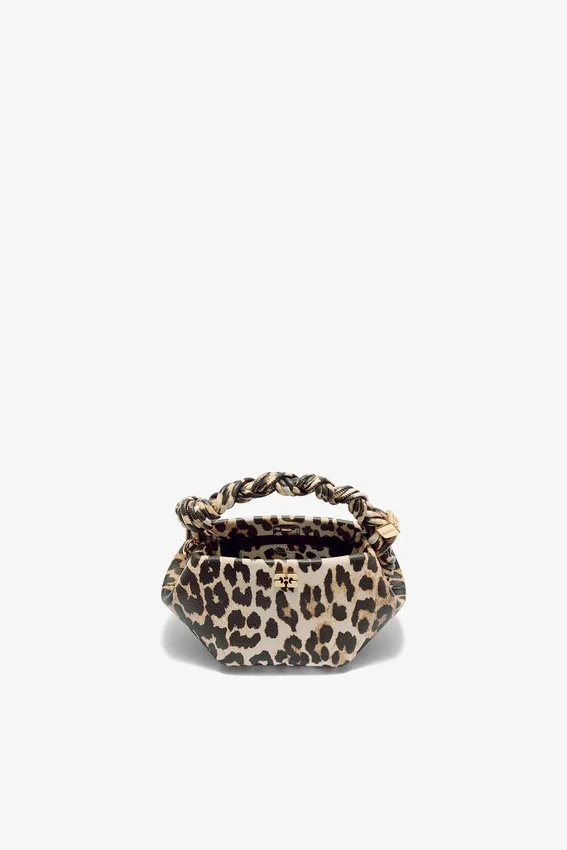 Leopard Grained Mini Bou Bag Leopard Grained Mini Bou Bag