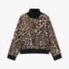 Leopard High-neck Sweater Leopard High-neck Sweater