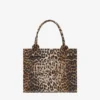 Leopard Large Canvas Tote Bag