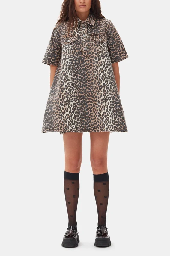 Leopard Mini Dress Leopard Mini Dress